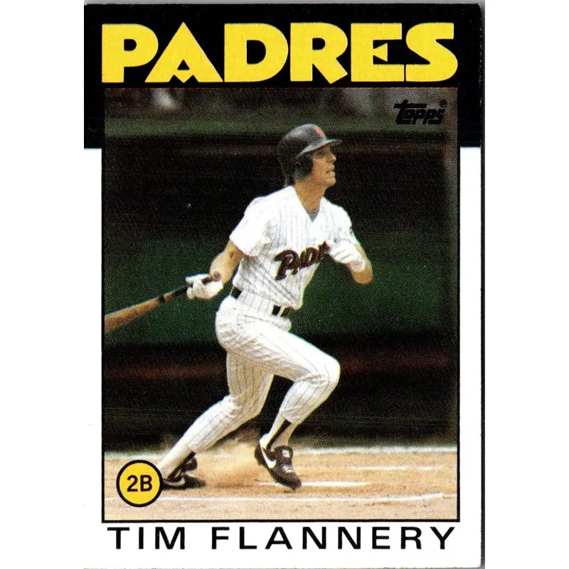 1986 Topps Tim Flannery #413