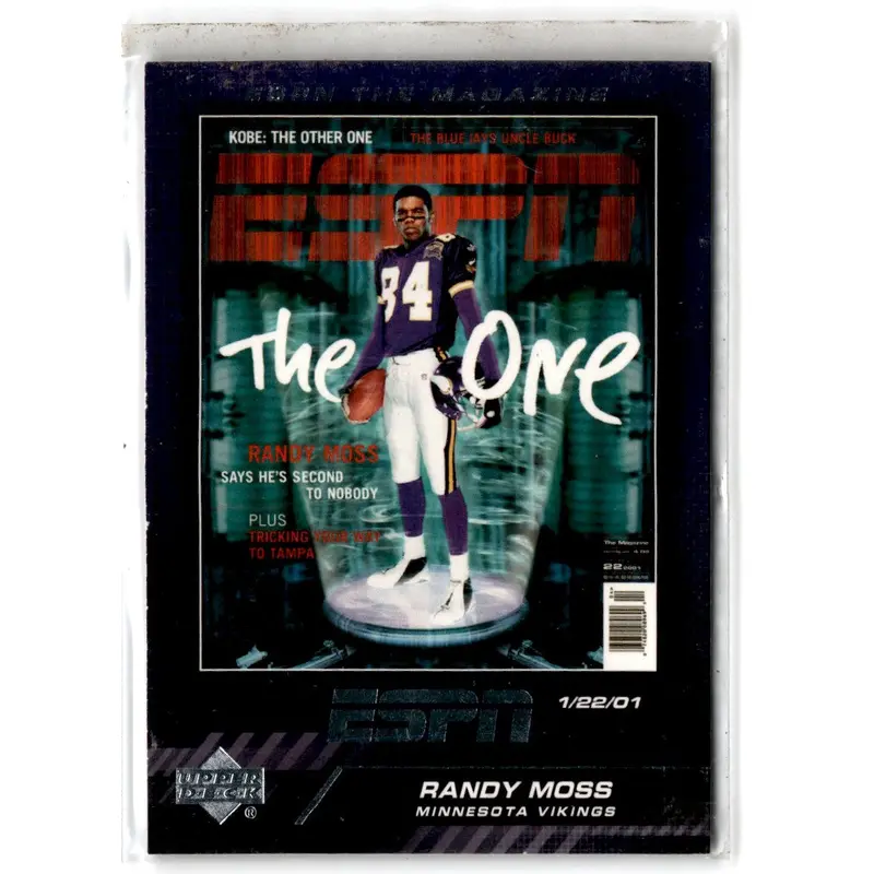 2005 Upper Deck ESPN The Magazine Randy Moss #TM-17