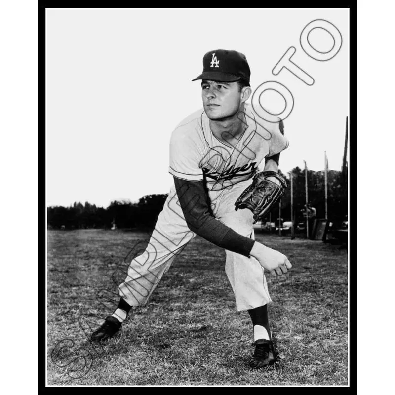 Don Drysdale 8X10 Photo - Los Angeles Dodgers - 284