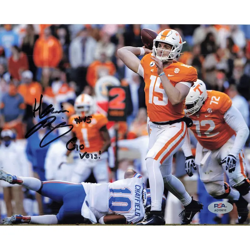 Harrison Bailey signed 8x10 photo PSA/DNA Tennessee