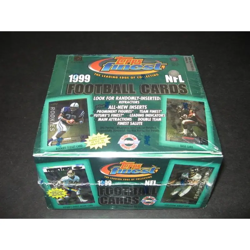 1999 Topps Finest Football Box (HTA)