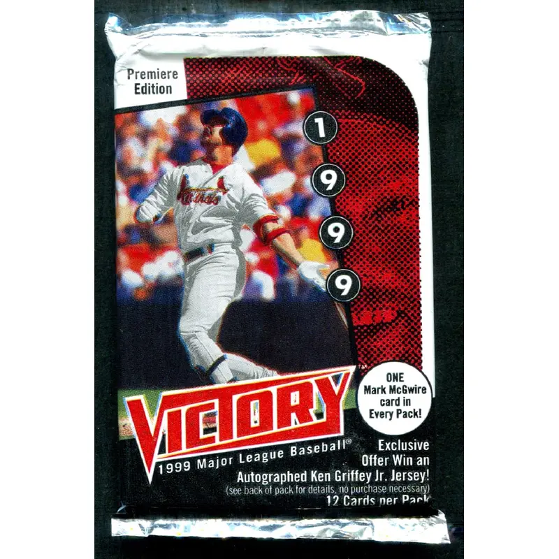 1999 Upper Deck Victory Baseball Unopened Pack (12)