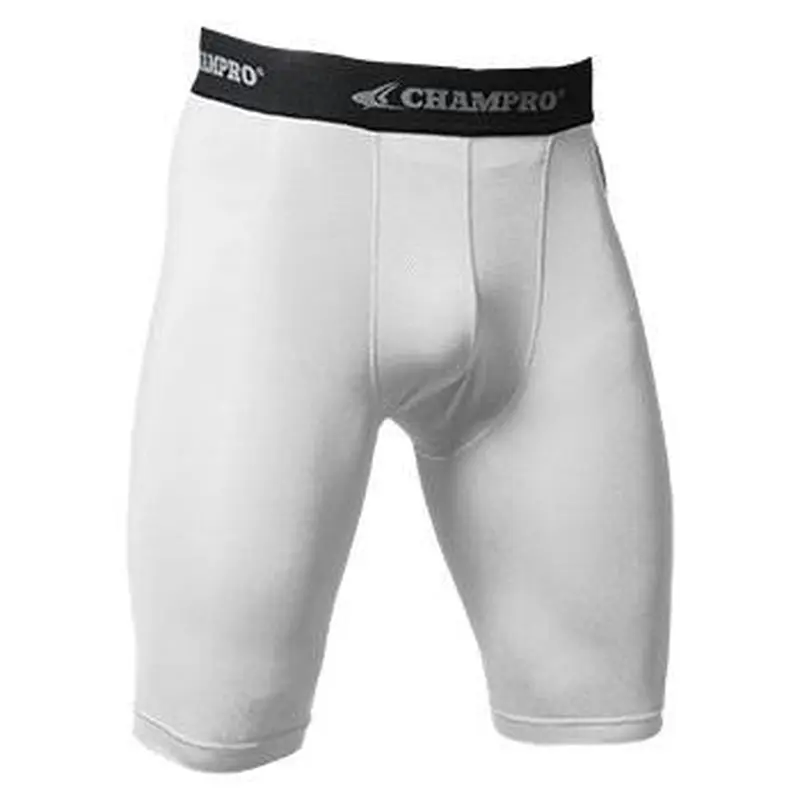 New Champro Youth Compression Short Size Small -White
