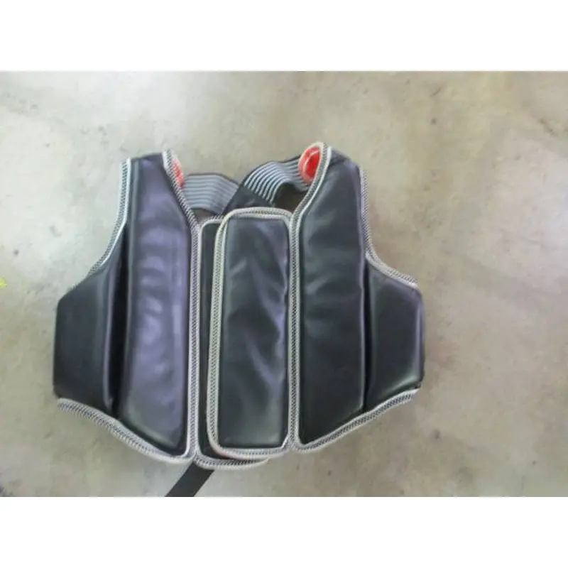 Used Child Matrial Arts Red Chest Protector