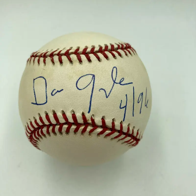 Vice President Dan Quayle Signed American League Baseball JSA COA