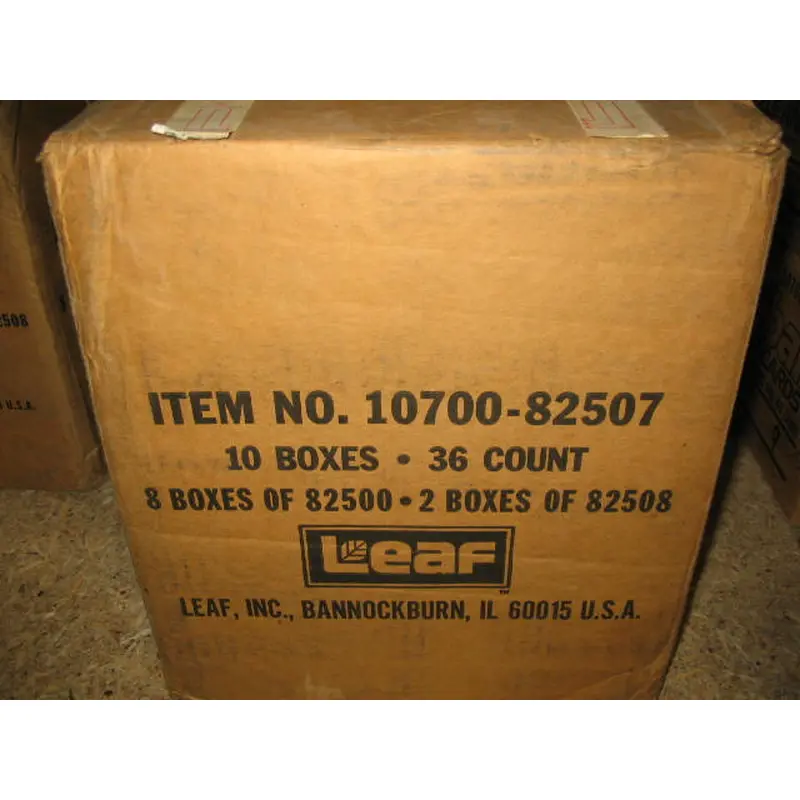 1988 Donruss & Leaf Baseball Unopened Wax Case (10 Box) (8/2) (20 Box)