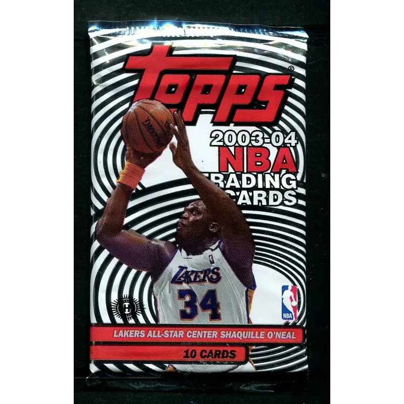 2003/04 Topps Basketball Unopened Pack (Hobby) (10 Cards)