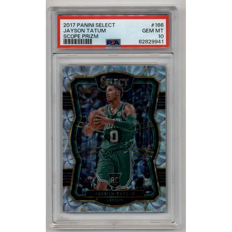 Jayson Tatum 2017-18 Select Scope #166 PSA 10 Gem Mint