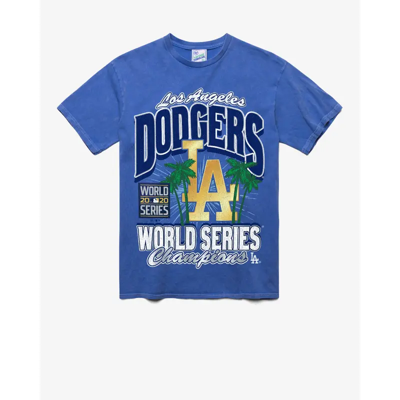 LOS ANGELES DODGERS COOPERSTOWN WORLD SERIES LOCKER VINTAGE '47 TUBULAR TEE