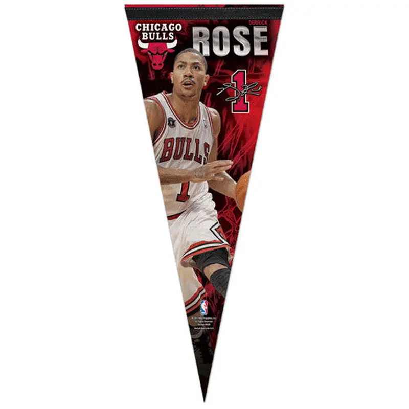 Derrick Rose "Signature 1" Premium Felt Collector's Pennant - Wincraft 2013