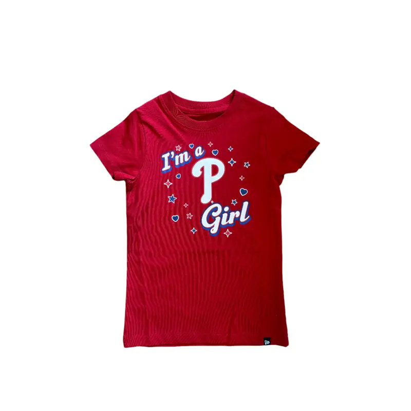 New Era Girls Philadelphia Phillies Tee