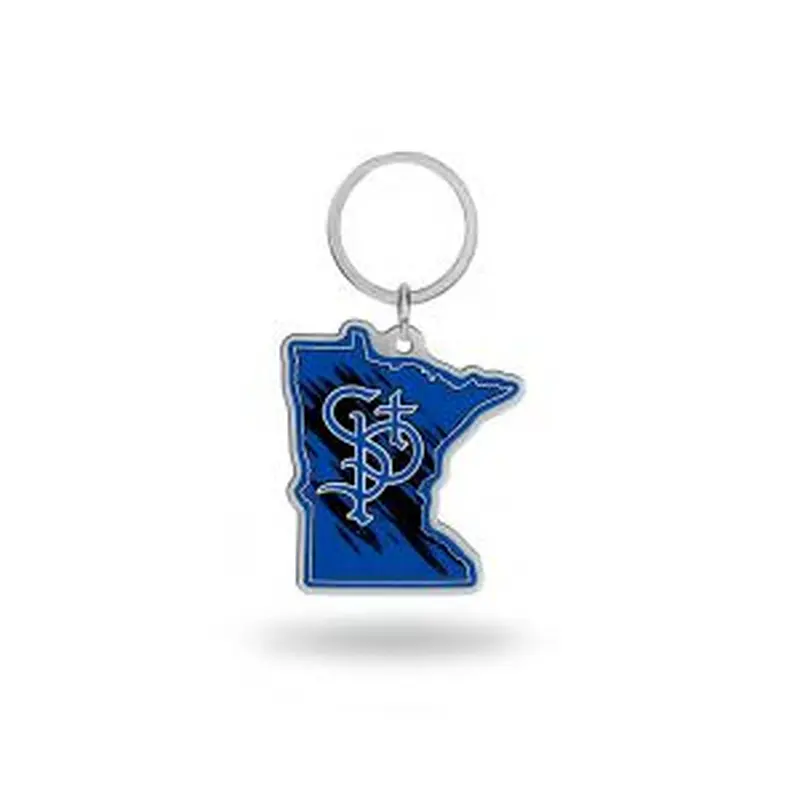Saints Minnesota Shaped Keychain