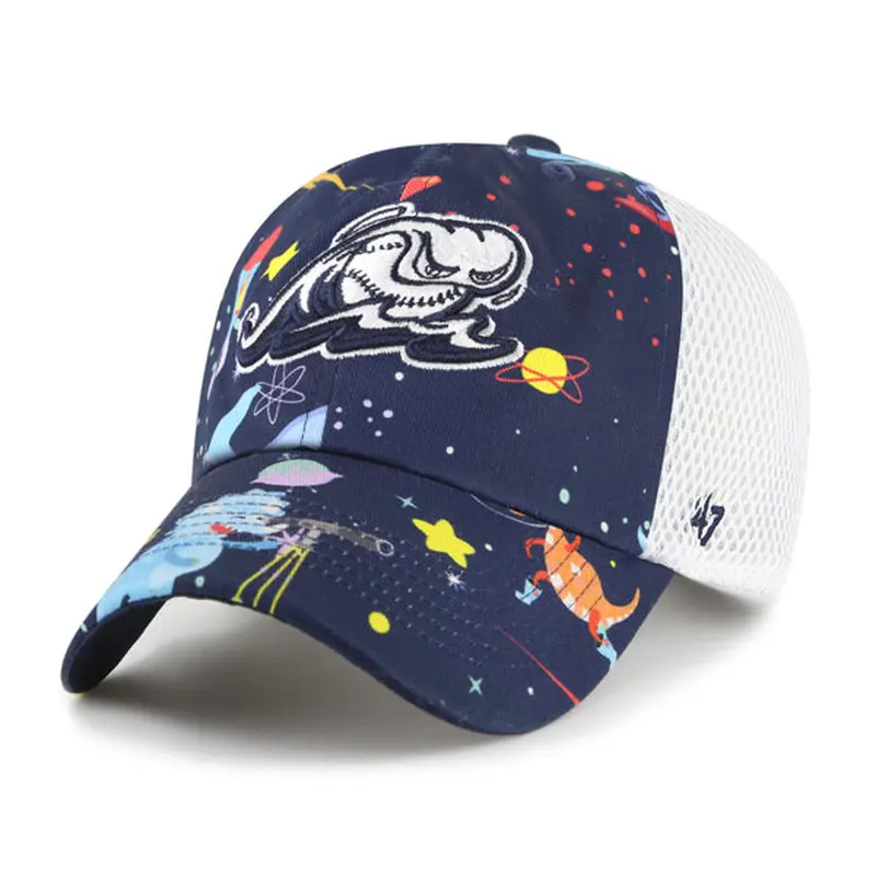 West Michigan Whitecaps '47 Kids Space Dino Cap