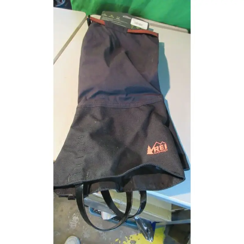 REI Unisex Backpacker Gaiters Large Black