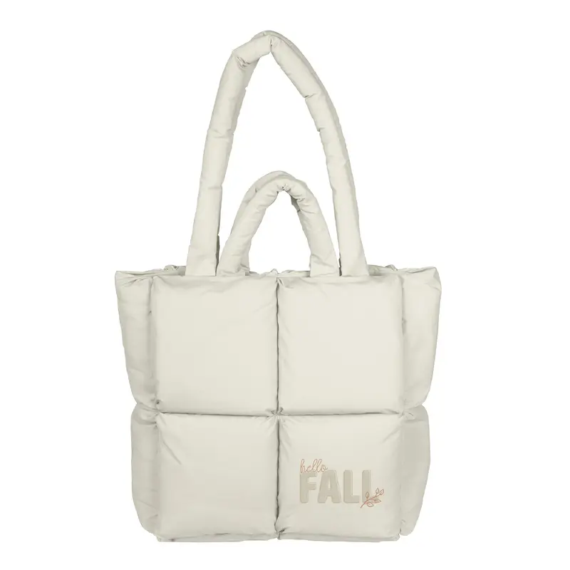 Fall Happy Fall Puff Tote