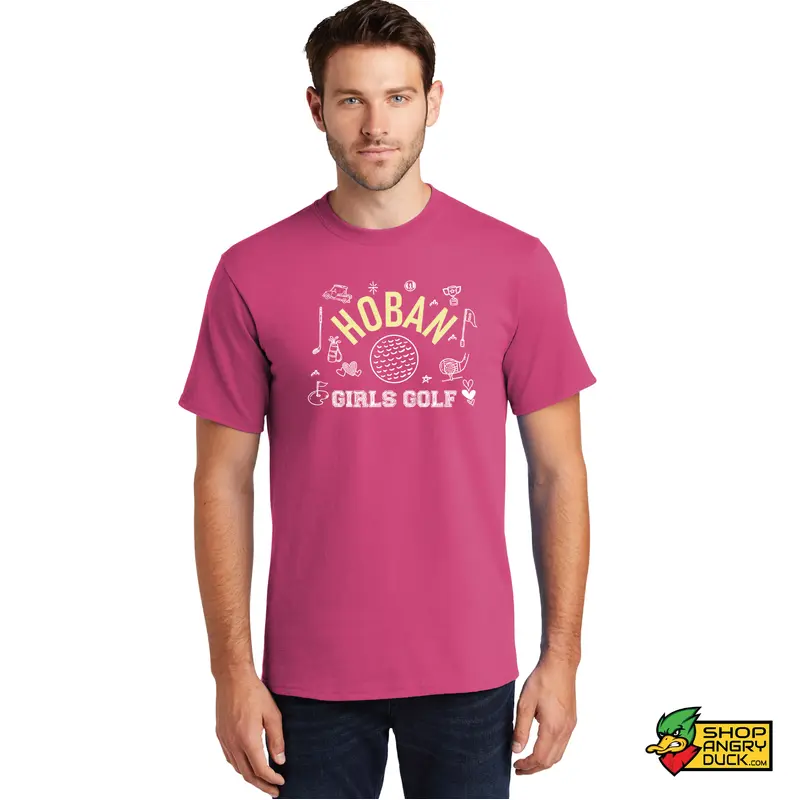 Hoban Girls Golf Sketch T-Shirt