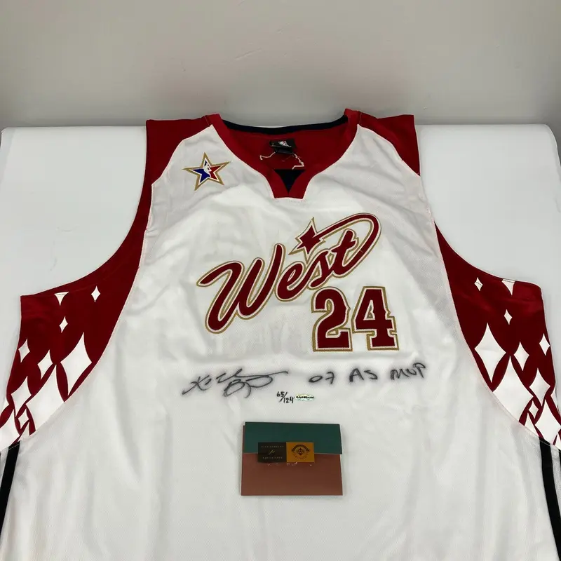 Kobe Bryant "2007 A.S. MVP" Signed 2007 All Star Game Jersey UDA Upper Deck JSA