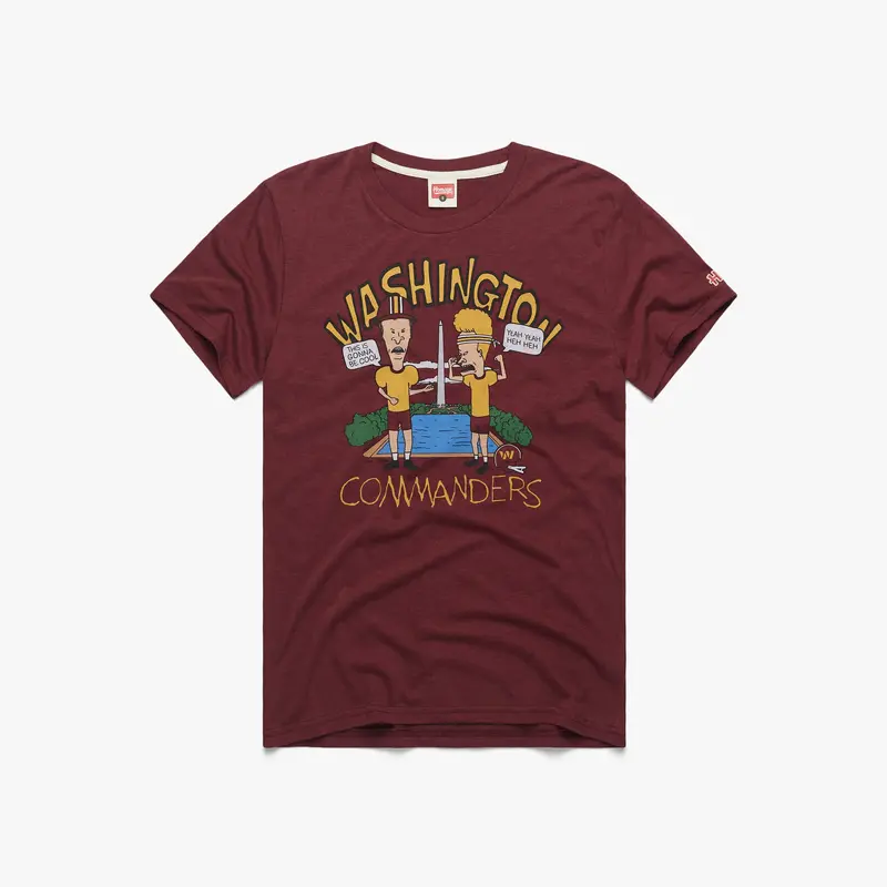 Beavis And Butt-Head X Washington Commanders Monument