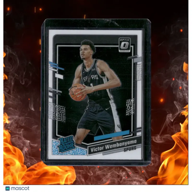 2023-24 Donruss Optic Victor Wembanyama Rookie #225