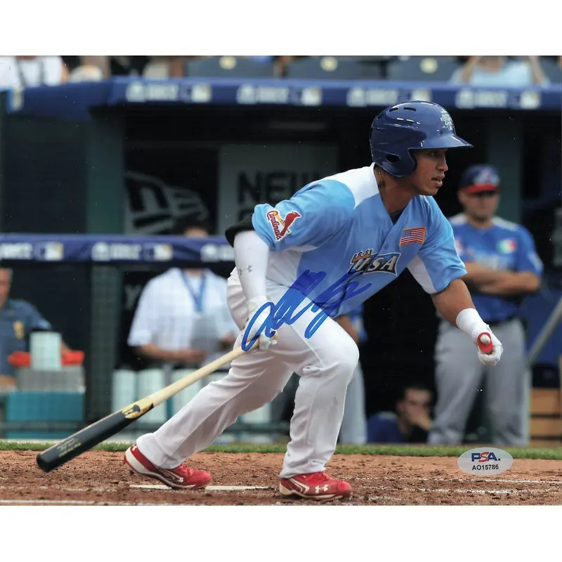 Kolten Wong signed 8x10 photo PSA/DNA St. Louis Cardinals Autographed