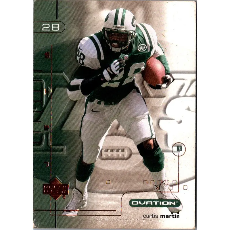 2001 Upper Deck Ovation Curtis Martin #64