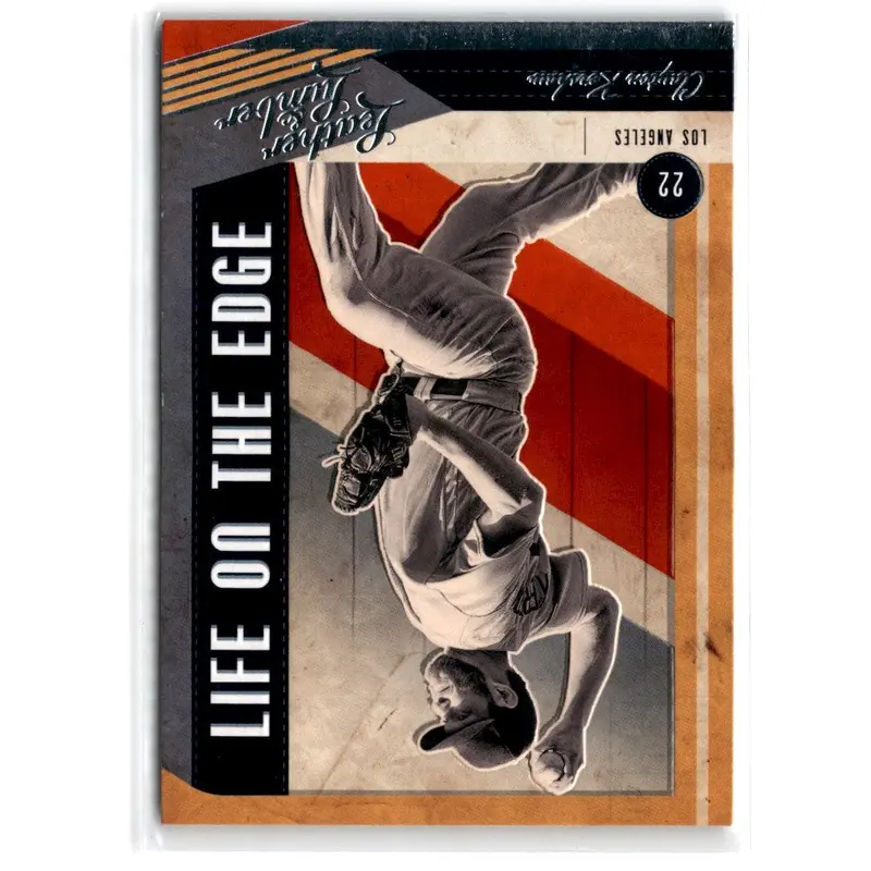 2019 Panini Leather & Lumber Life on the Edge Clayton Kershaw #LOE-3