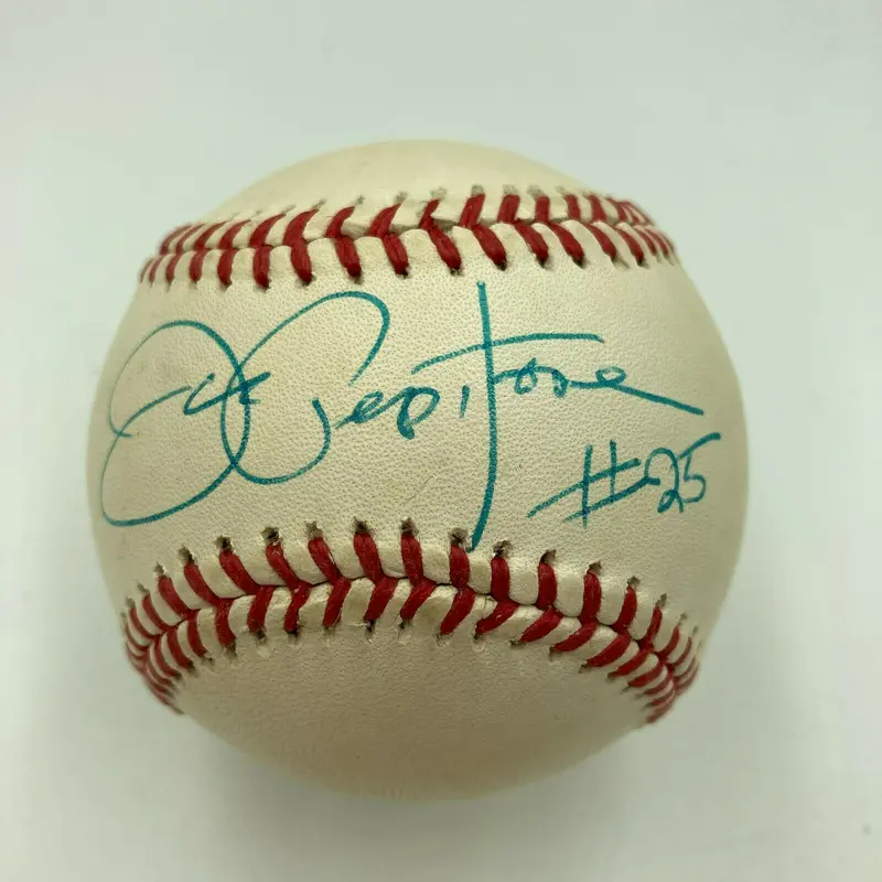 Joe Pepitone #25 & Moose Skowron Signed Official American League Baseball