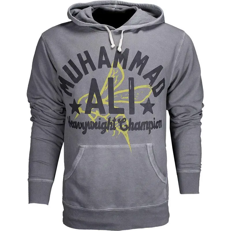 Muhammad Ali - Bee 74 Mens French Terry Pullover Hoodie