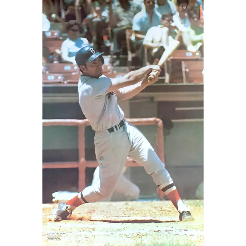 Rico Petrocelli "Power" Boston Red Sox MLB Action Poster - Rrenselaar Corp. 1969
