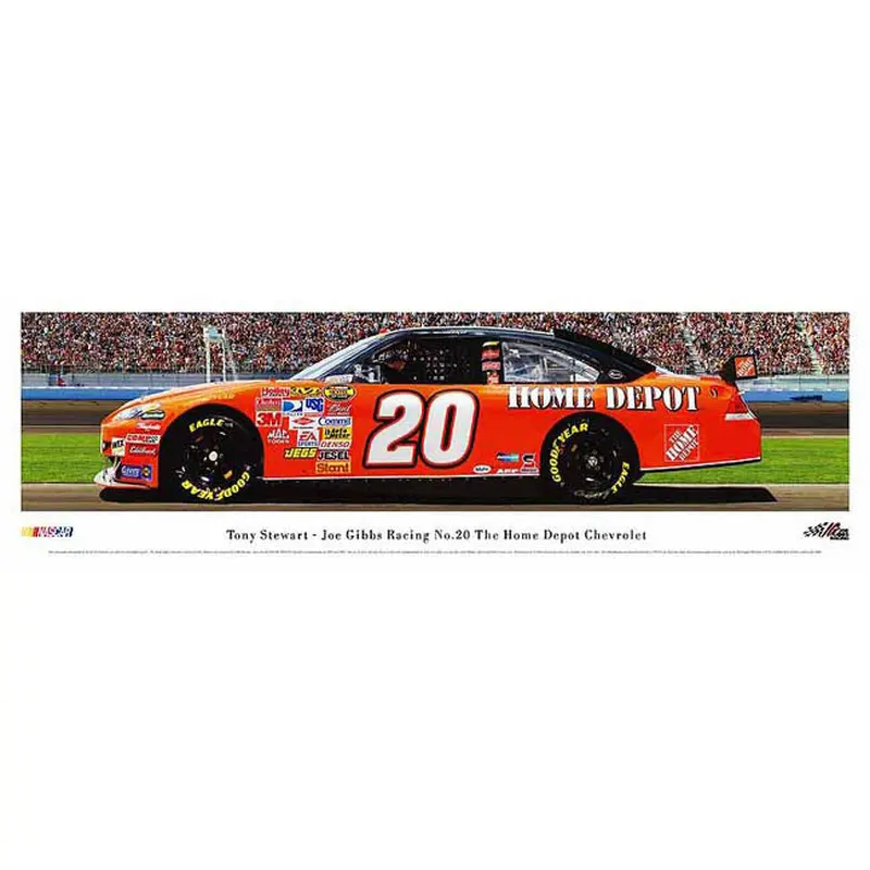 Tony Stewart #20 Home Depot Chevrolet Panorama - Blakeway 2008