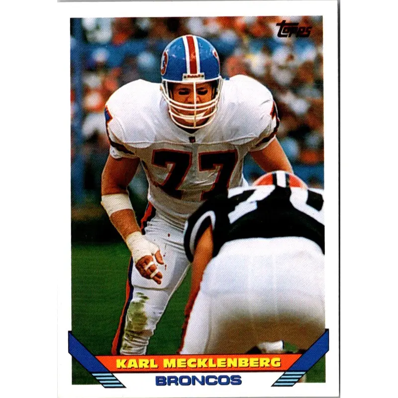 1993 Topps Karl Mecklenburg #390
