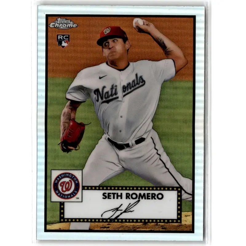 2021 Topps Chrome Platinum Anniversary Seth Romero #100