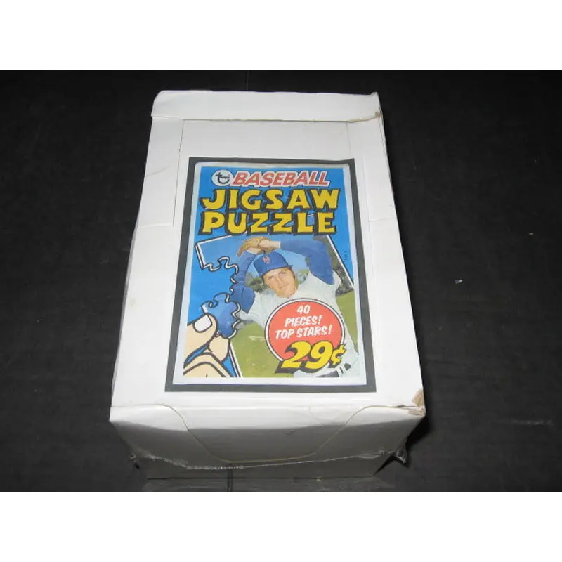 1974 Topps Baseball Puzzles Unopened Box