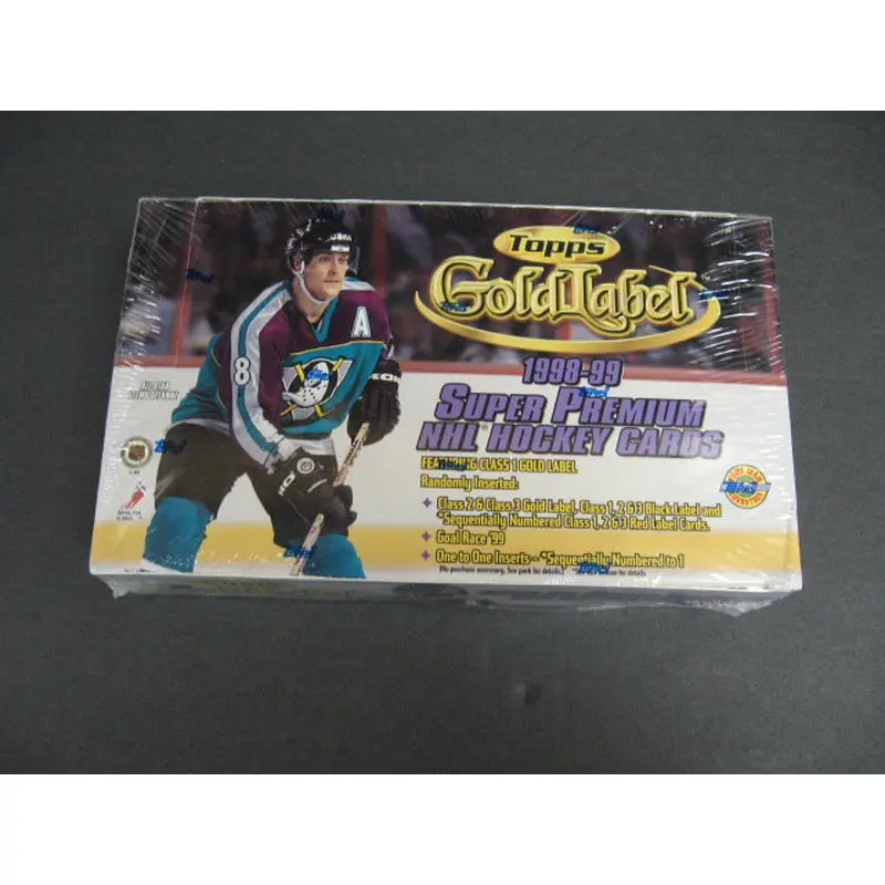 1998/99 Topps Gold Label Hockey Box (HTA)