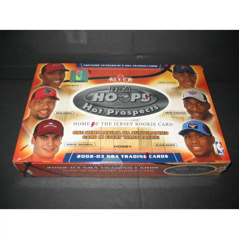 2002/03 Fleer Hoops Hot Prospects Basketball Box (Hobby)