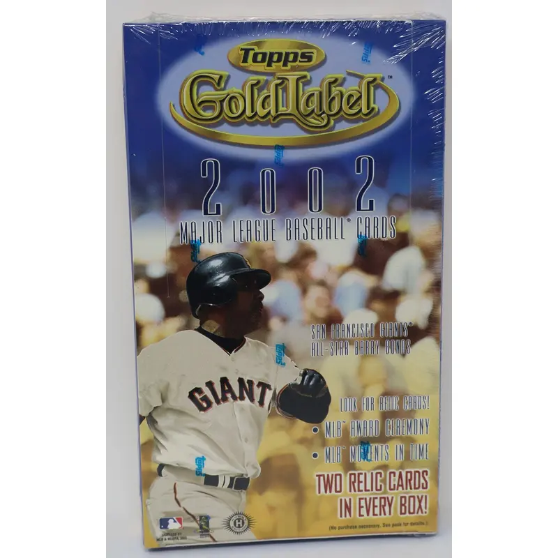 2002 Topps Gold Label Baseball Box (Hobby) (18/4)