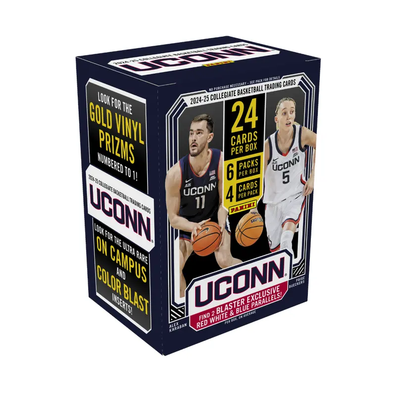 2024-25 Panini UConn Collegiate Basketball Blaster Box