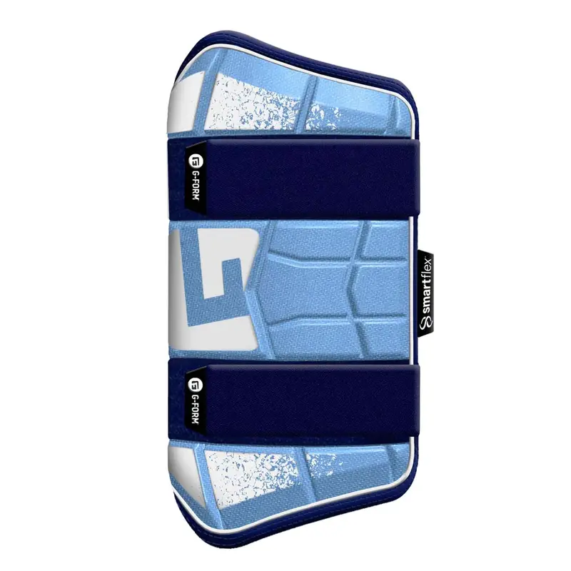 2025 G-Form Elite Speed MLB Color Adult Leg Guard - Columbia Blue / Navy