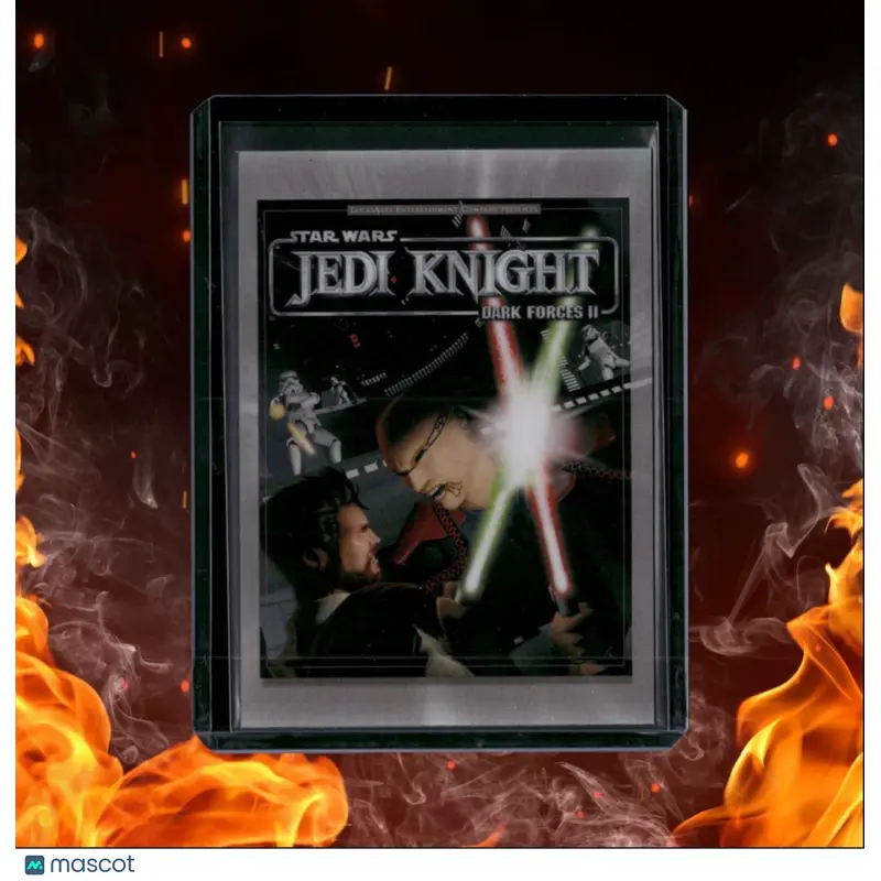 2022 Topps Star Wars Galaxy Chrome Jedi Knight Dark Forces II Gameplay Galaxy