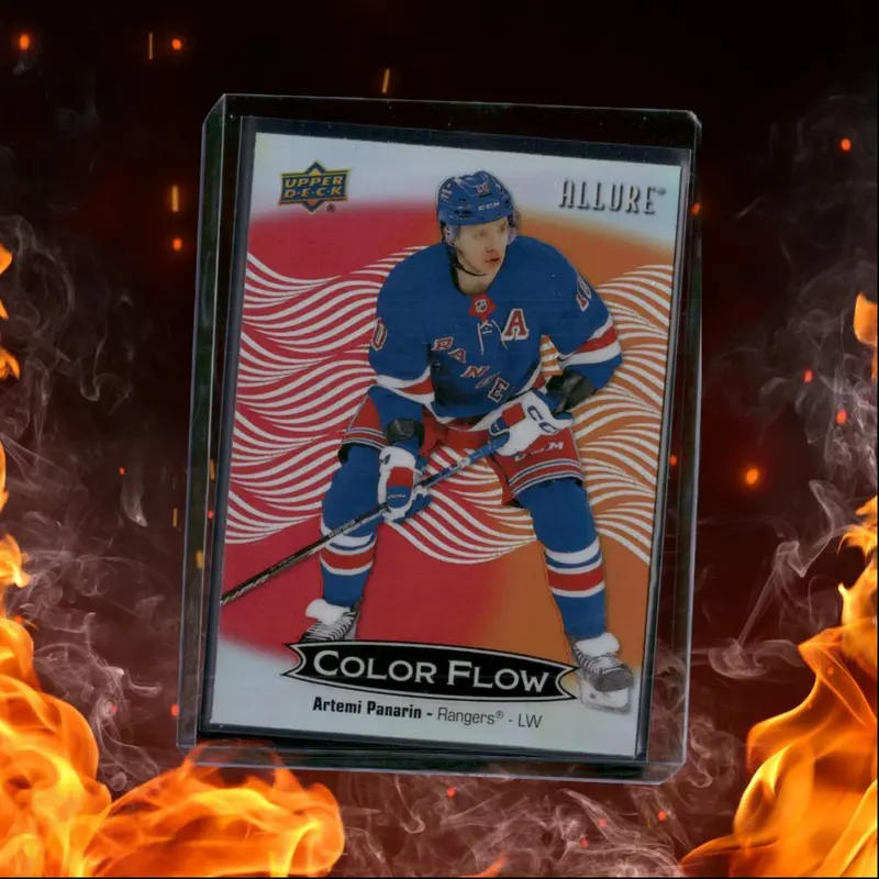 2024-25 Upper Deck Allure Artemi Panarin Color Flow Red Orange #CFL-8