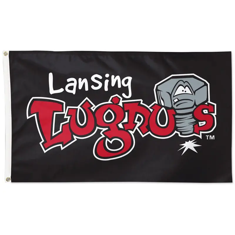 Lansing Lugnuts Official Minor League Baseball 3'x5' Flag - Wincraft