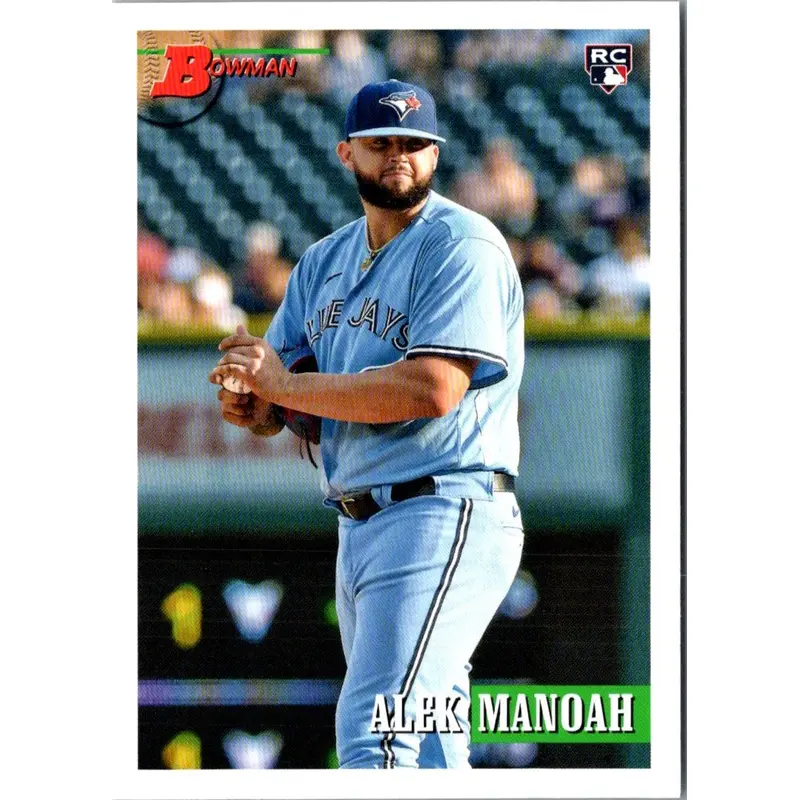 2021 Bowman Heritage Alek Manoah #32 Rookie