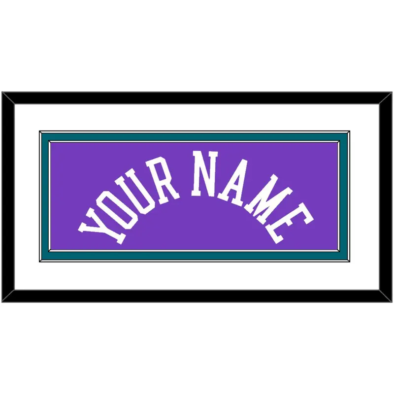 Utah Name - Road Purple (1996-2004) - Double Mat 1