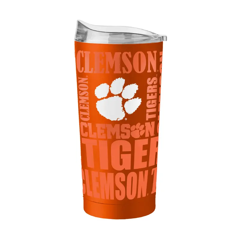 Clemson 20oz Replay Powder Coat Tumbler