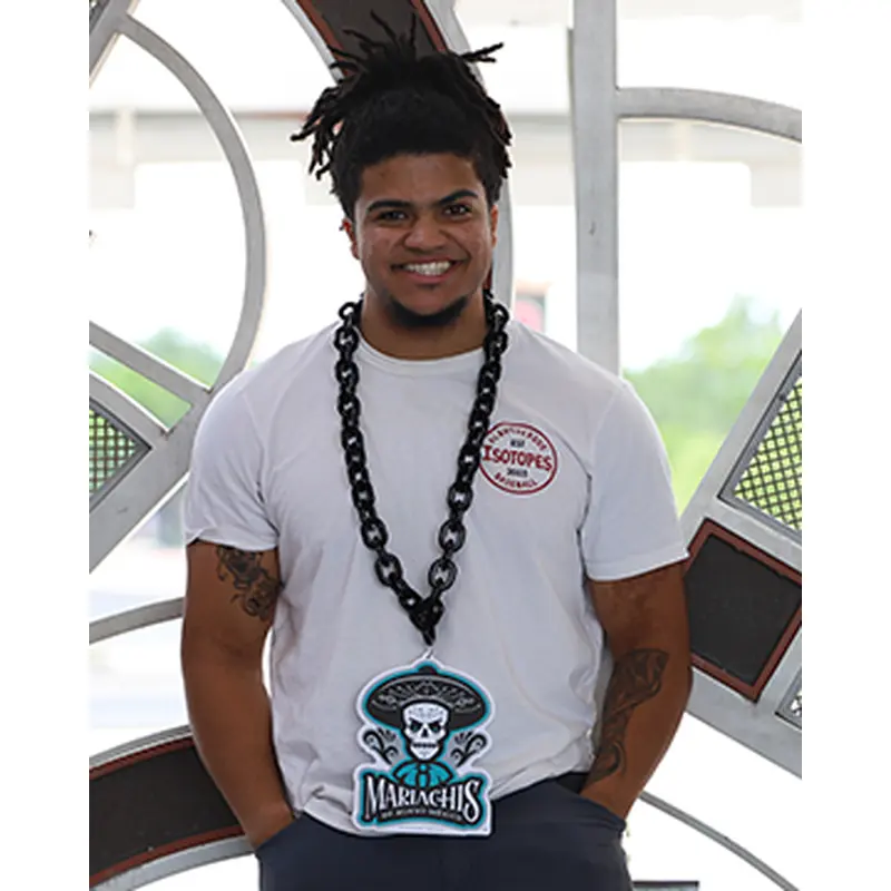 Albuquerque Isotopes Necklace-Mariachis Fan Chain