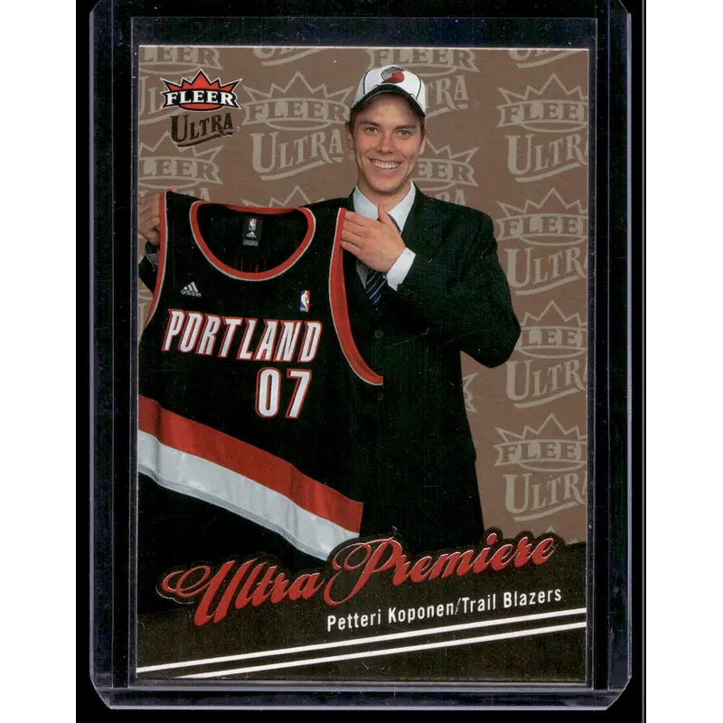 2007-08 Fleer Ultra - Gold Medallion - Ultra Premiere - Petteri Koponen #215 RC
