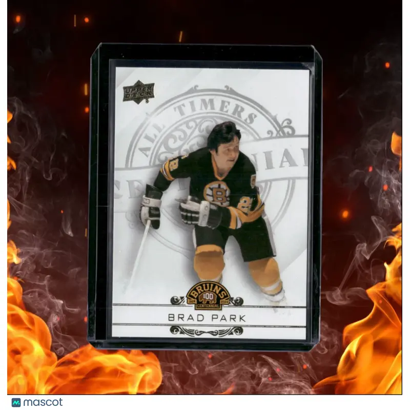 2023-24 Upper Deck Boston Bruins Centennial Brad Park All-Timers Gold #100-5