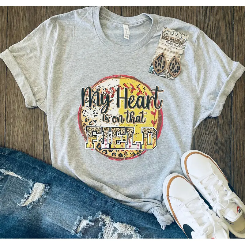 Heart on Field - Baseball & Softball