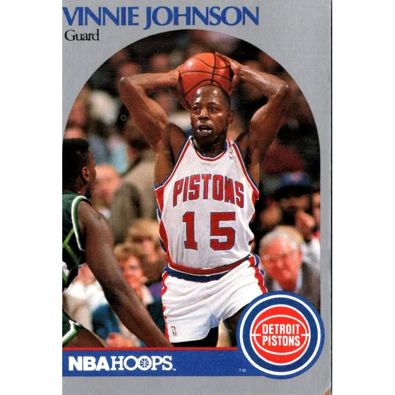 1990 Hoops Vinnie Johnson #107