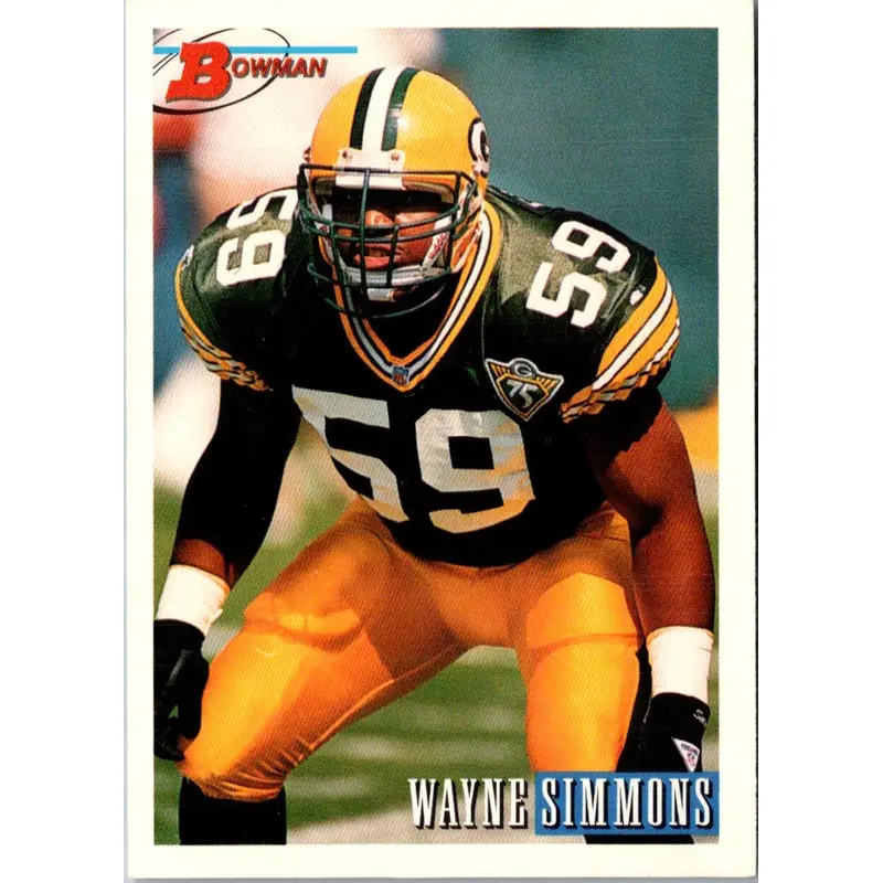 1993 Bowman Wayne Simmons #81 Rookie